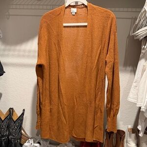 a new day Women's Rust Cardigan